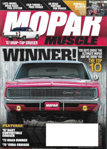 MOPAR MUSCLE 2012 DEC - TOP 10 MOPARS, CAM TIMING, SB HEAD PORTING